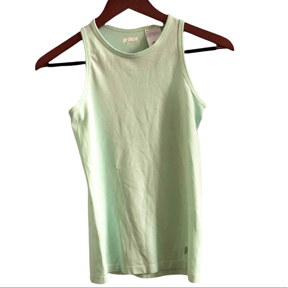 Prince mint green workout tank top size XS